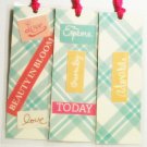 Beauty in Bloom-Set of 3 Large Complimentary Bookmarks