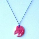 Polymer Clay Nautical Stamped Themed Necklaces-Whale