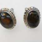 Labrodorite Sterling Silver 925 Cufflinks Handmade Jewellery Men's Fabulous C7