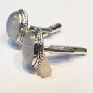 Rainbow Moons Fabulous Sterling Silver 925 Cufflink Men Awesome Marvelous C75
