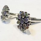 Multi Color Sterling Silver 925 Cufflink Jewellery Mens Fabulous Marvelous C57