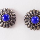 Magestic Lapis Lazuli Studs Earring 925 Sterling Silver Jewellery Blue E272