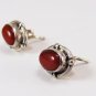 Magestic Onyx Studs Earring 925 Sterling Silver Jewellery Red E269