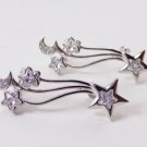 Magestic Zircon Right Ear Earcuff 925 Sterling Silver Jewellery White E259