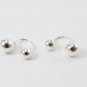 Stylish Plain Right Ear Earcuff 925 Sterling Silver Jewellery White E255