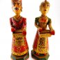 Beautiful Wooden Handmade Instrument Playing Traditional Pair