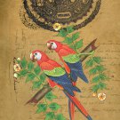 Beautiful Paret Pair Painting Used Pure Natural Color