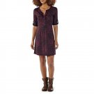 $89 PATAGONIA Womens Organic Cotton & Spandex 3/4 Sleeve Dress Black Size XS NEW