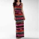J. Taylor WOMEN'S COWL NECK SLEEVELESS CASUAL Maxi Dress SIZE 14 Nice Dress!