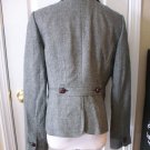 BANANA REPUBLIC WOMEN'S BLACK WOOL BLEND BLAZER JACKET SIZE 8 NEW
