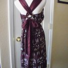 TO THE MAX WOMEN'S GRAY BLACK WHITE PURPLE PLUM SLEEVELESS CASUAL SUMMER DRESS 6