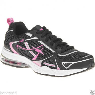 AVIA Women's Running Walking Sneakers PINK BLACK SILVER TENNIS SHOES SIZE 6,7,11