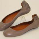 Calvin Klein Women's Beige Tan Leather Ballet Flats Shoes Mismatch Size 5.5,6