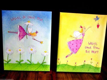 Felicity Wishes Emma Thomson Printed Paint Wall Art 14x11