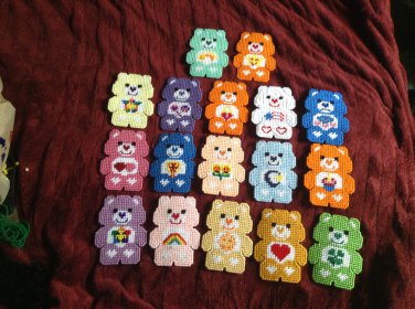 CARE BEAR MAGNET SET