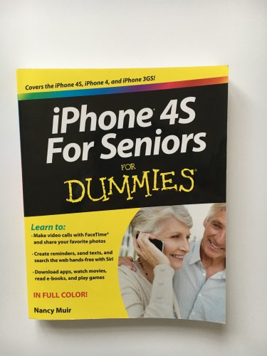 iPhone 4S For Seniors For Dummies, On Sale