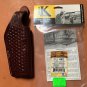 TRIPLE K 440 HOLSTER FITS COLT COMMANDER & CLONES NEW WALNUT OIL BASKETWEAVE