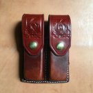 TRIPLE K Magazine Pouch 9MM/40 DBL STACK MAGS Vertical Horizontal Wear New Blem