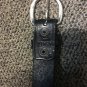 TRIPLE K BLACK #213 1 1/2" WIDE GARRISON BELT 34"-HEAVY LEATHER-NEW FACTORY BLEM