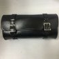 USA MADE LEATHER MOTORCYCLE TOOL BAG  10" LONG W/ ADJUSTABLE STRAPS