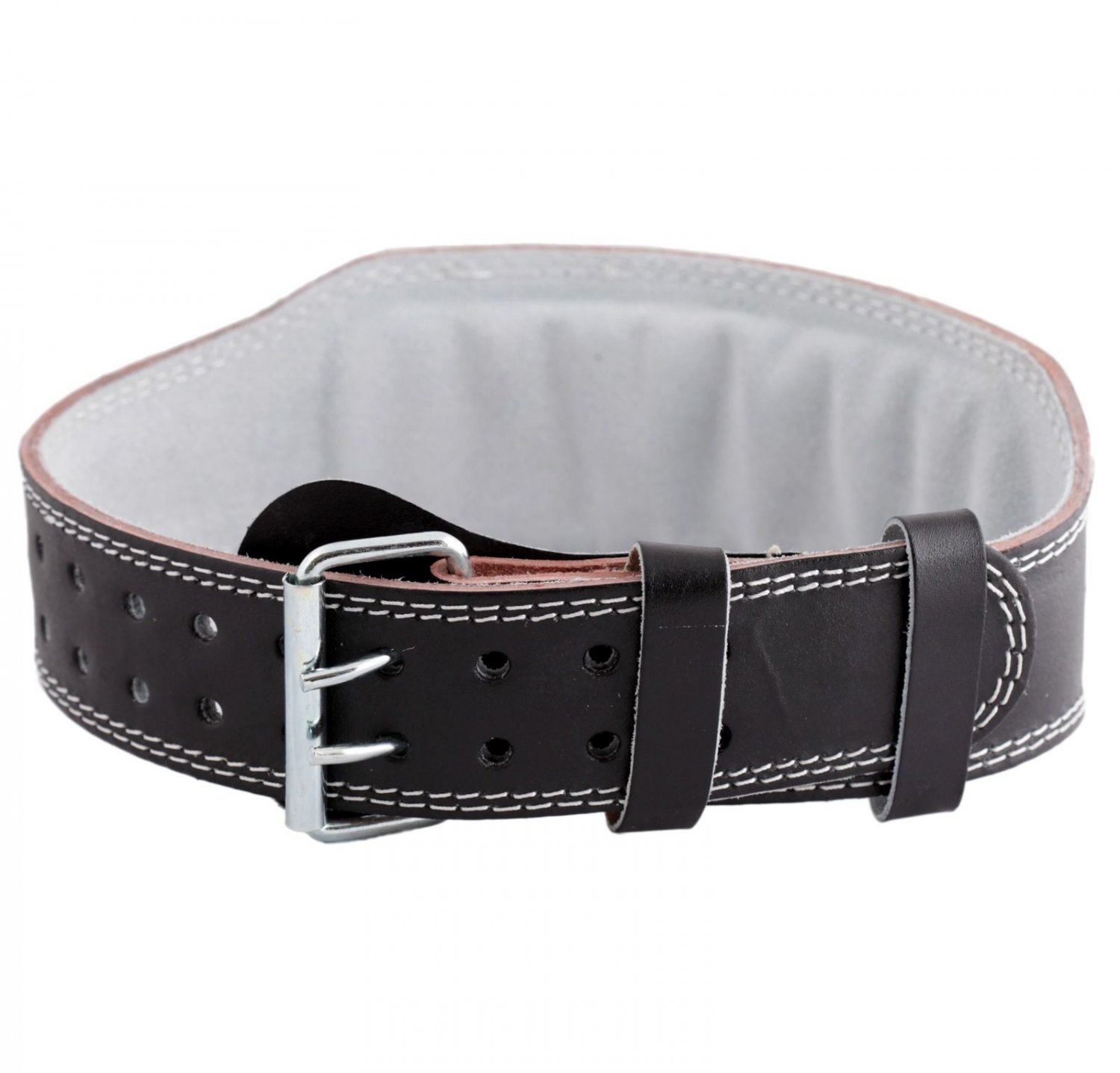 SIR-G Weight Power Lifting Leather Belt Gym Training Powerlifting Straps
