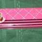 school art Barbie brand crayon pencil & pen case NEW Beautiful 81/2 x21/2x1 inch