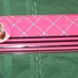 school art Barbie brand crayon pencil & pen case NEW Beautiful 81/2 x21/2x1 inch