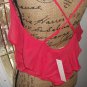 cherry cross strap blouse LoveTree women clothes large ruffle rayon cami top new