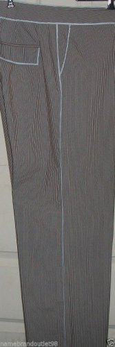 new $54 slacks pin stripe Express Design Studio correspondent size 10 dress pant