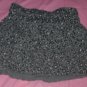 animal print skirt bottom cotton poly GARANIMAL size 4t gray black elastic waist