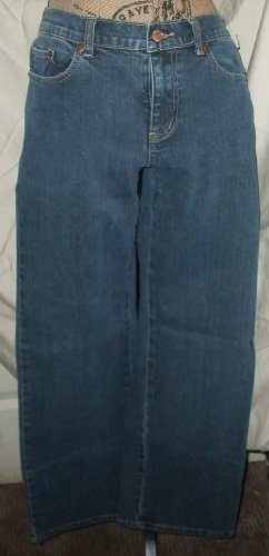 $50 jeans New York & Co 30" waist size 6P flare cotton