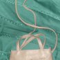 Cute SHOULDER PURSE BUTTERFLY DAISY EMBROIDERED 9" 24" DROP STRAP