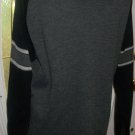 $48 URBAN UP Pipeline clothing KNIT sweater top mens Medium black gray sweater