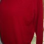 knit sweater long sleeve red WHITE STAG Misses knit crew neck shirt top large