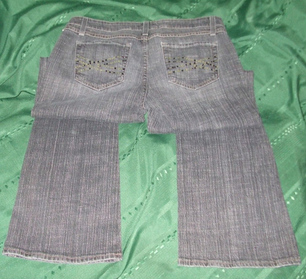 jeans Women cotton Aeropostale stretch boot Medium wash SIZE 7/8 waist ...