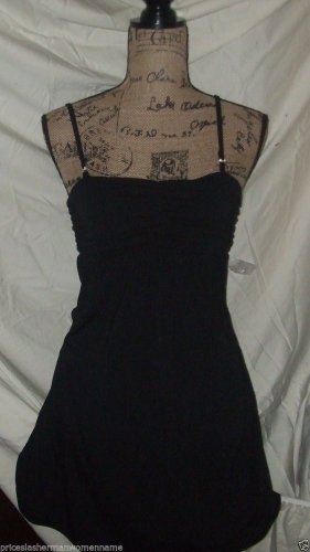 spaghetti strap top Delia's XS black adjustable straps tank blouse top