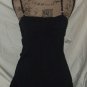 spaghetti strap top Delia's XS black adjustable straps tank blouse top