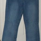 MAURICES cotton JEANS 9/10 size 32/32 womens mild destructed pant hip 19" across