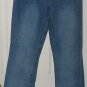 MAURICES cotton JEANS 9/10 size 32/32 womens mild destructed pant hip 19" across