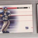VISANTHE SHIANCOE /750 SP NEW YORK GIANTS RC GRADED Gem 10 football card