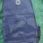 New $35 backpack Navy Blue 12x17x6 Sport Gear outer zip pocket poly book bag