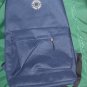 New $35 backpack Navy Blue 12x17x6 Sport Gear outer zip pocket poly book bag