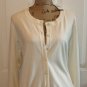 SOFT $68 sknit Ivory cardigan blouse sweater PREMISE STUDIO Womens PLUS 0X top