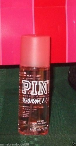 New travel size 2.5 OZ  PINK warm & cozy Victoria Secret Fragrance beauty mist