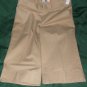 $48 tan capri shorts WEATHERPROOF garment co. size 8 inseam 17" slack pants