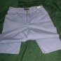 $65 baby blue capri jeans shorts Ralph Lauren Jean petite size 8P pant bottom