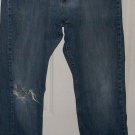 Men Worn till DESTROYED old WRANGLER Original jeans size 36 waist relax boot leg