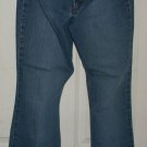 $44 cotton JEANS size 11/12 Medium RIDERS 31" in low rise bootcut 22" hip to hip