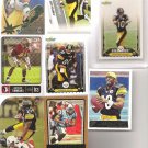 8 STEELERS TIMMONS RC POLAMALU SANTONIO HOLMES RC Grade 10 JAMES FARRIOR RC
