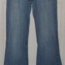 Gold Sequin jeans CHARLOTTE RUSSE Refuge premium medium wash size 9 flare